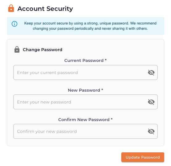 Account Security